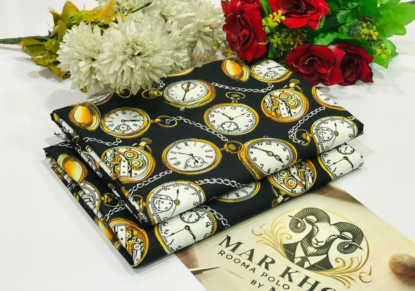 Premium Floral Prints Unstitched Cotton 2Pc