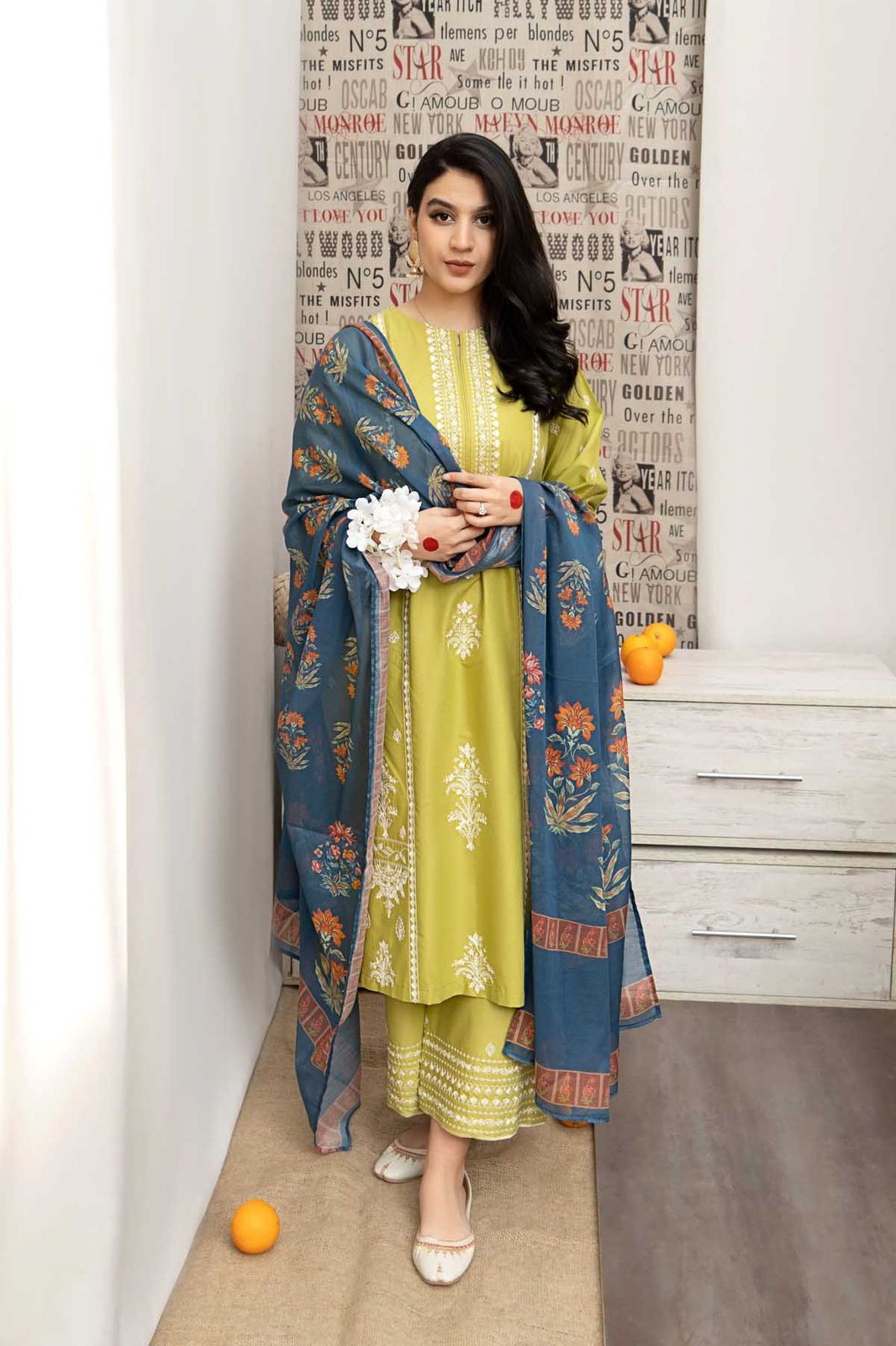 URGU Embroidered 3Piece