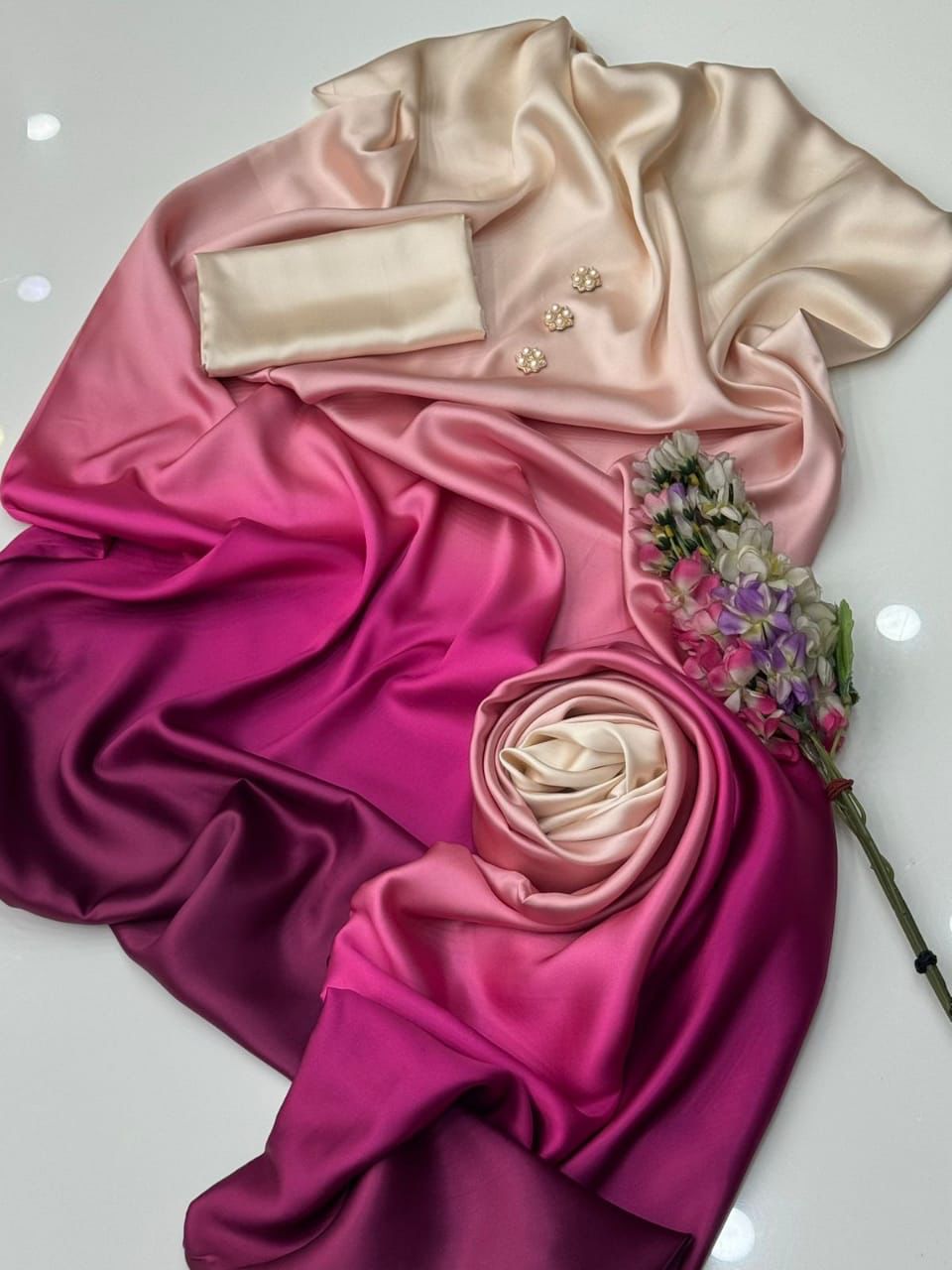 Zainab Chottani Embroidered Silk 3Piece