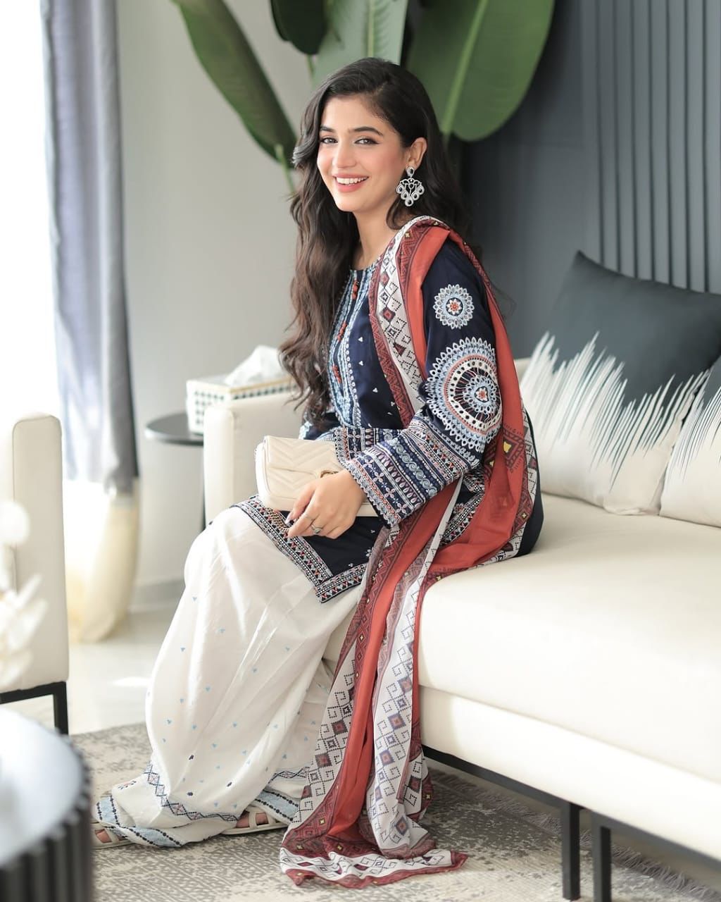 JAZMIN Luxury Embroidered Unstitch 3Piece