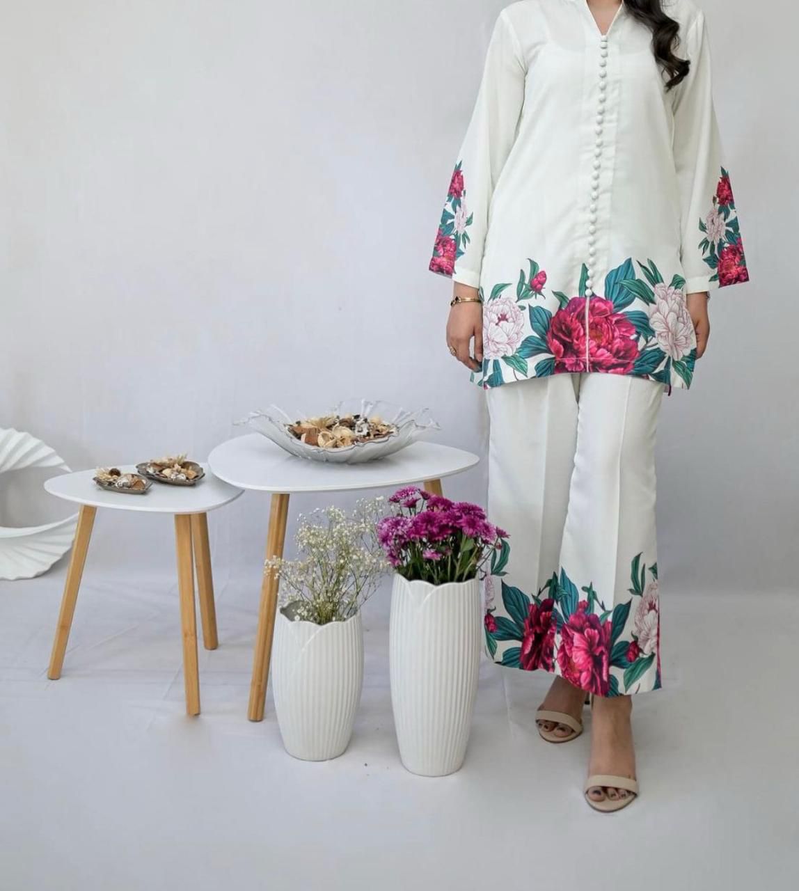 Zainab Chottani Embroidered Silk 3Piece