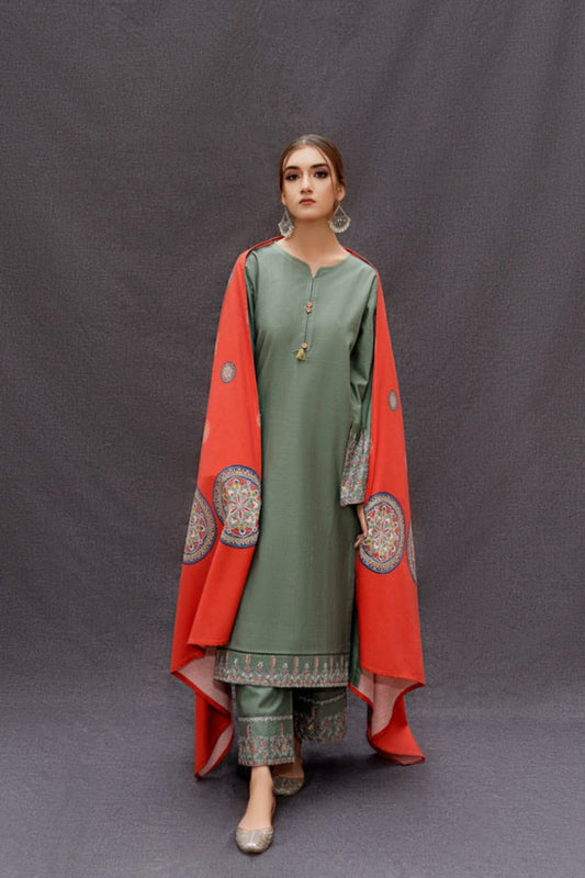 URGU Embroidered 3Piece