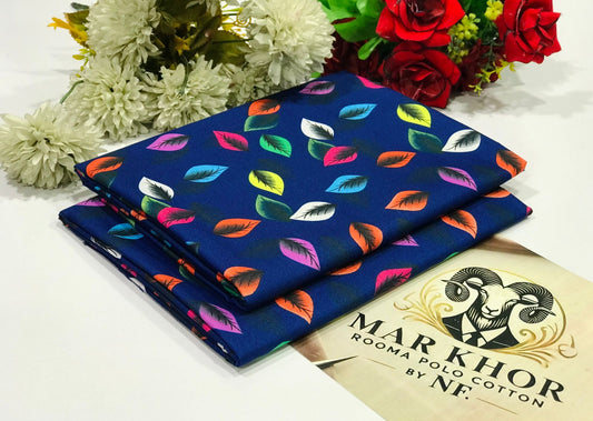 Premium Floral Prints Unstitched Cotton 2Pc