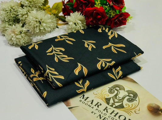 Premium Floral Prints Unstitched Cotton 2Pc