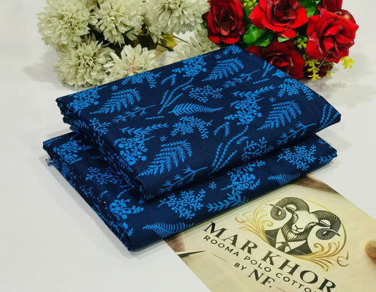 Premium Floral Prints Unstitched Cotton 2Pc