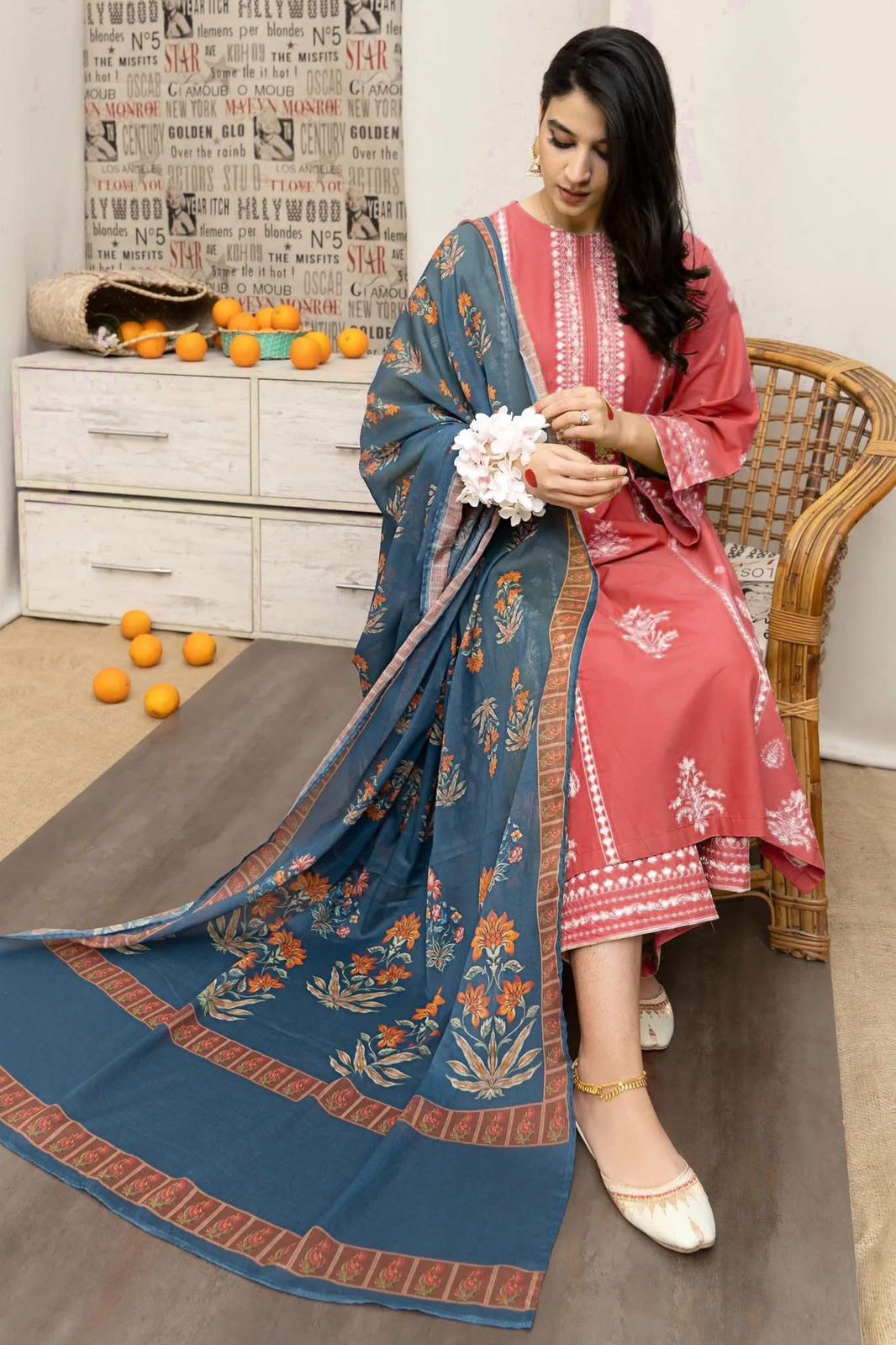 URGU Embroidered 3Piece