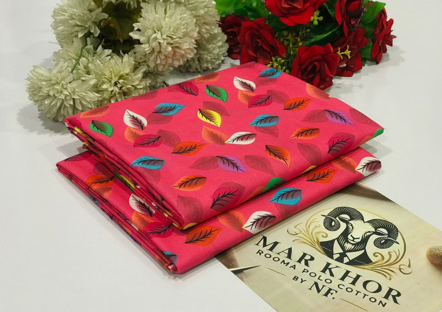 Premium Floral Prints Unstitched Cotton 2Pc