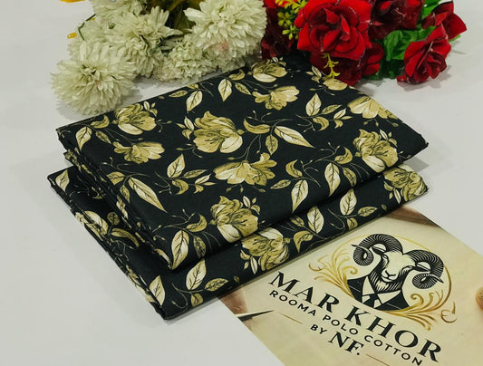 Premium Floral Prints Unstitched Cotton 2Pc