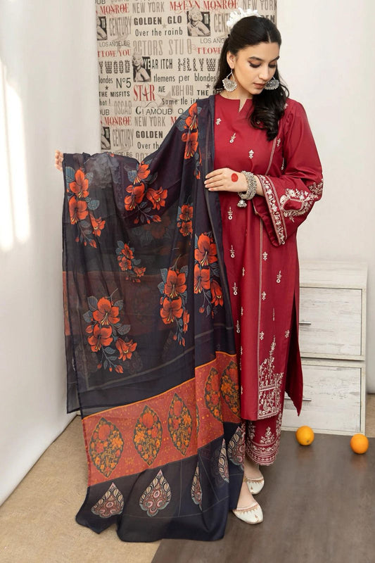 URGU Embroidered 3Piece