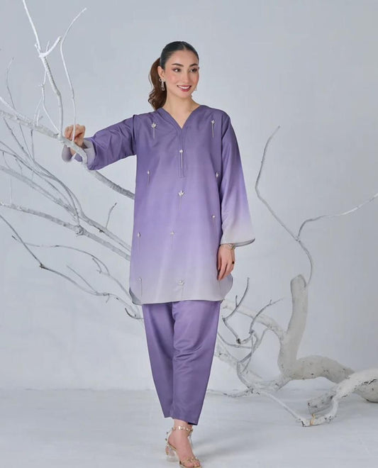 Zainab Chottani Embroidered Silk 3Piece