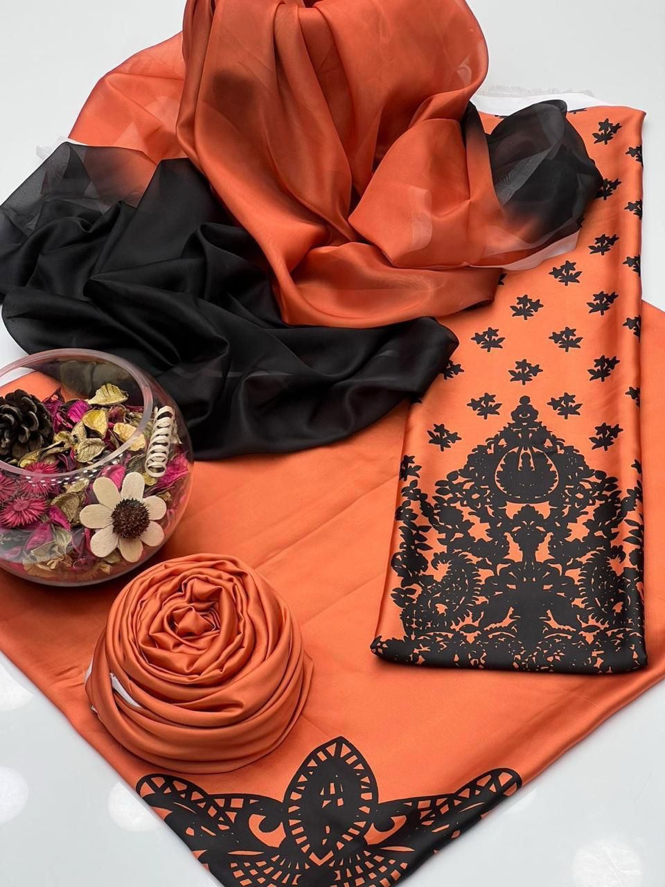 Zainab Chottani Embroidered Silk 3Piece