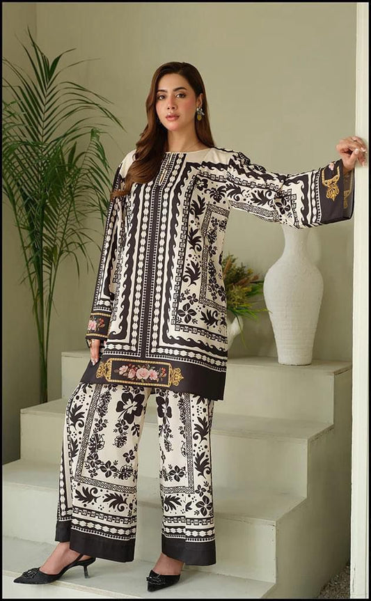 Zainab Chottani Embroidered Silk 3Piece